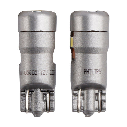 Luce auto LED-T10 Ultinon Pro6000 W5W 11961U60CB 6000K 130LM per PHILIPS