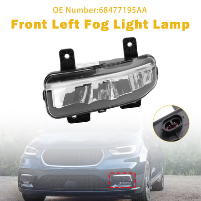 Fari fendinebbia a LED anteriori sinistro e destro per Chrysler Pacifica 2021-2024 e Ram 1500 2020-2024