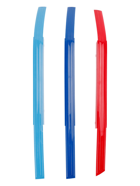 Clip per inserti griglia anteriore a doppio rene in ABS tricolore BMW Serie 7 2023-2025