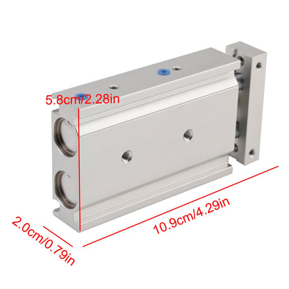 Cilindro pneumatico SMC CXSM15-30 a doppio stelo, doppio effetto