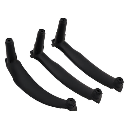 3 pz RHD Pannello Interno Della Porta Maniglia Tirare Trim Copertura Per BMW E70 X5 E71 X6 07-14