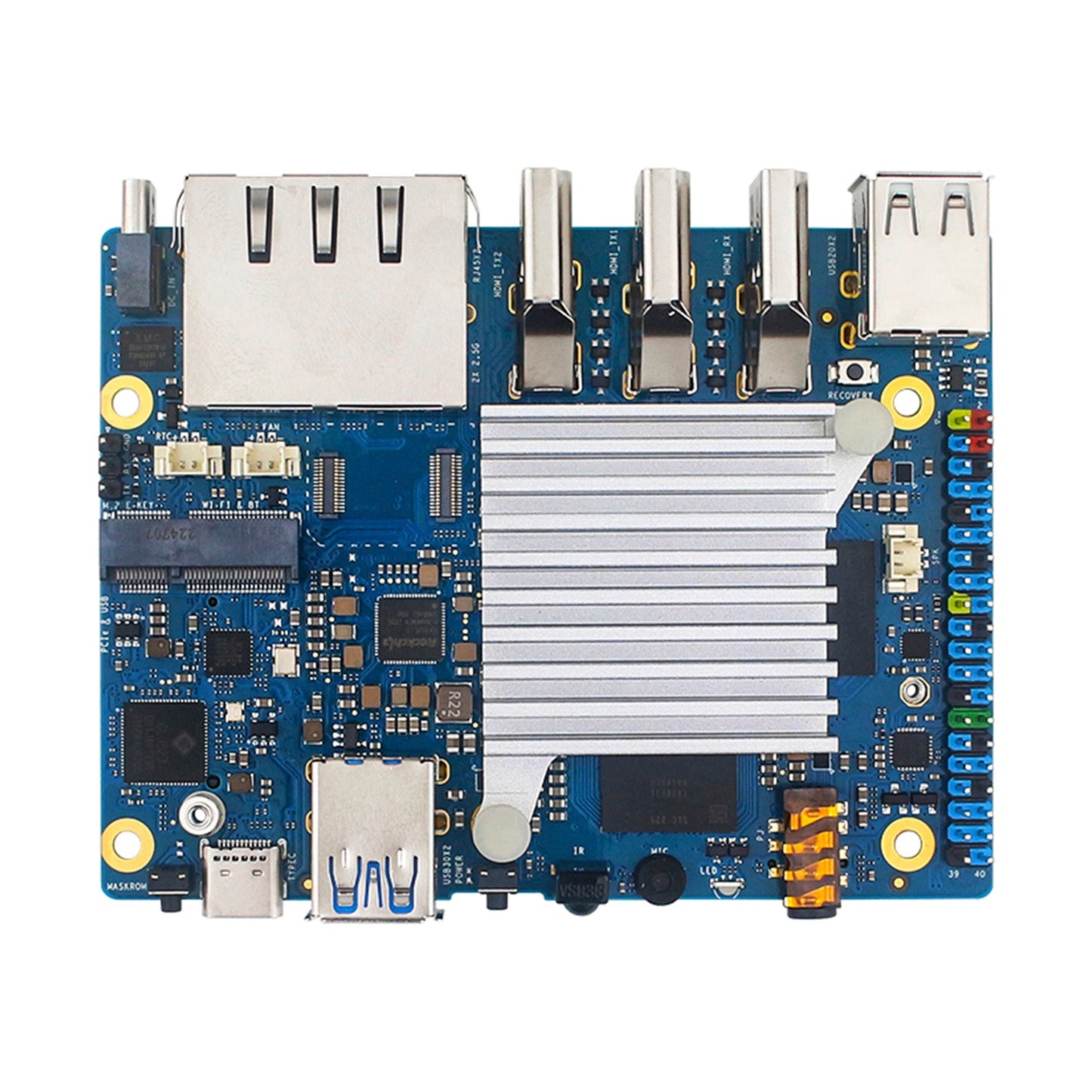 Dissipatore di calore Orange Pi 5Plus Pi5 Dissipatore di calore CPU resistente alle alte temperature Raffreddamento