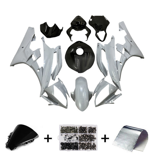 Kit carenatura iniezione plastica ABS per Yamaha YZFR6 YZF-R6 2006-2007