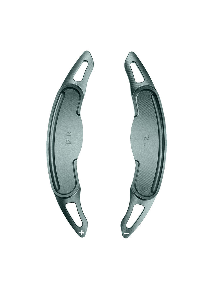 Leve del cambio al volante per Mini F54 F55 F56 F57 in alluminio grigio
