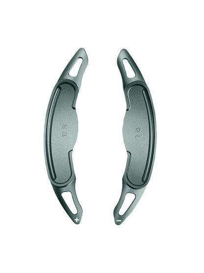 Leve del cambio al volante per Mini F54 F55 F56 F57 in alluminio grigio