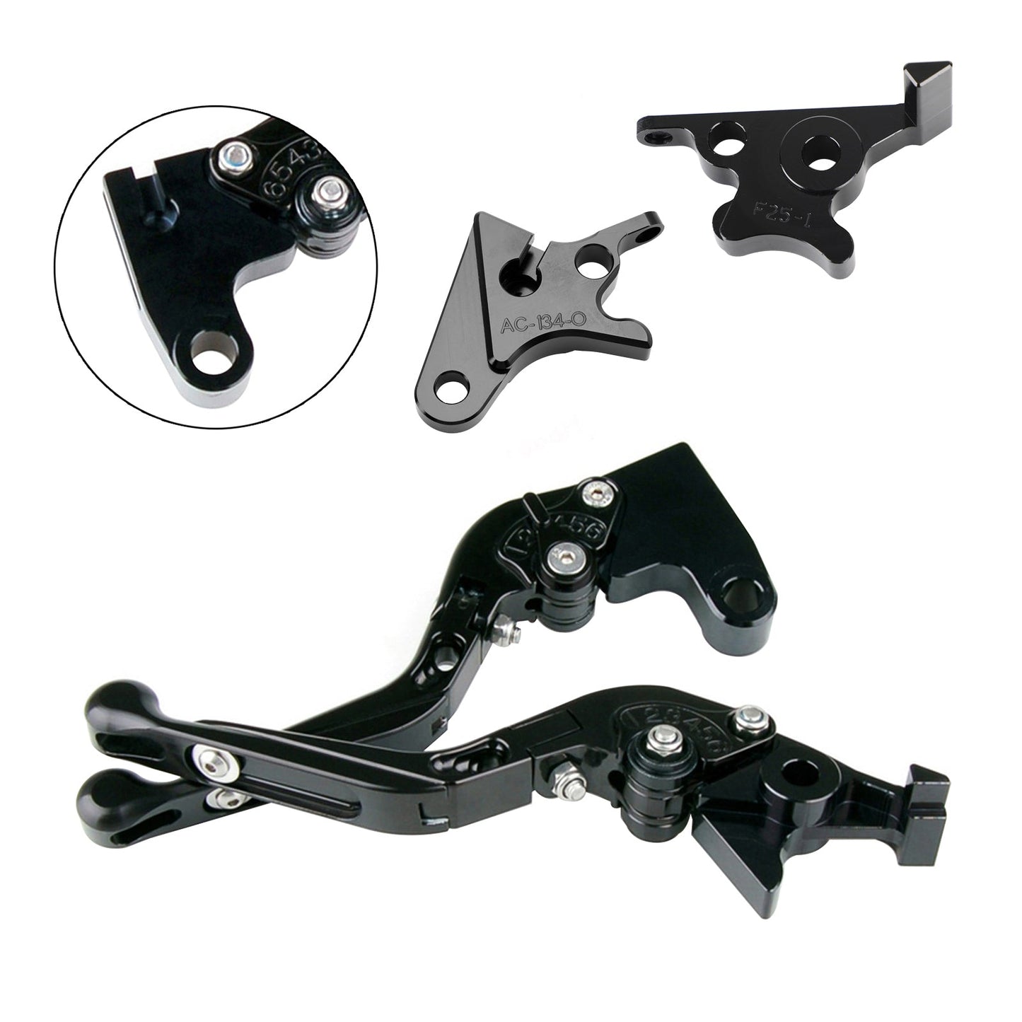 Leva freno frizione regolabile adatta per HONDA CB350 Hness GB350 CB350 2021-2023