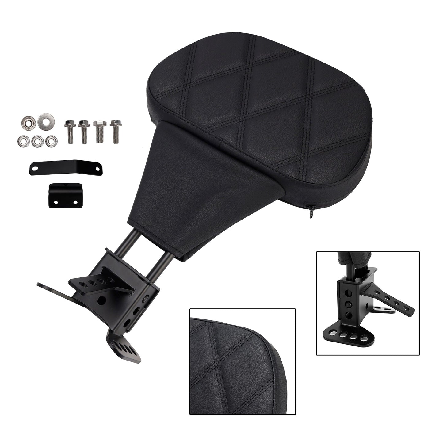 Cuscino per schienale conducente adatto per Street Electra Road Glide Road King Tri Glide 09-25