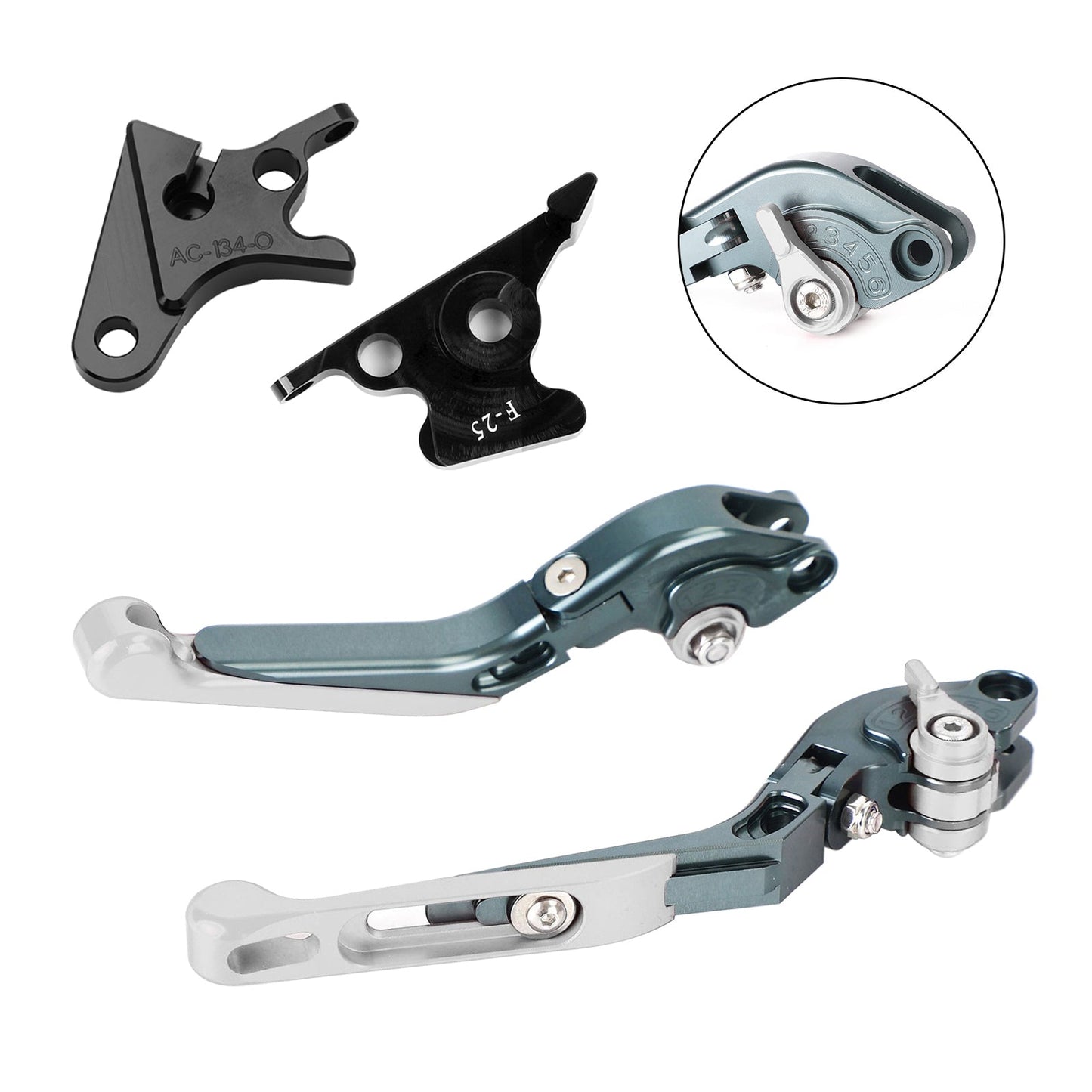 Leva freno frizione regolabile HONDA CB350 Hness GB350 CB350 2021-2023