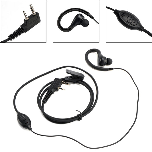 Cuffie con gancio auricolare K-030-626 per TK-240 TK-248 TH-K2A TH-21 RPU499A KG669 PX-777