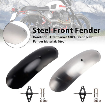Parafango anteriore in acciaio adatto per MOTO GUZZI V7 II Stone Classic Special 10-16