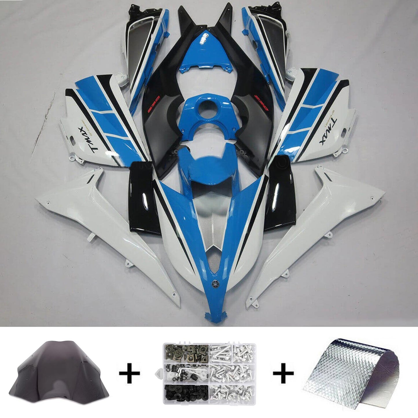 Kit di carenatura Codografia adatta per Yamaha T-Max TMAX530 2012-2014