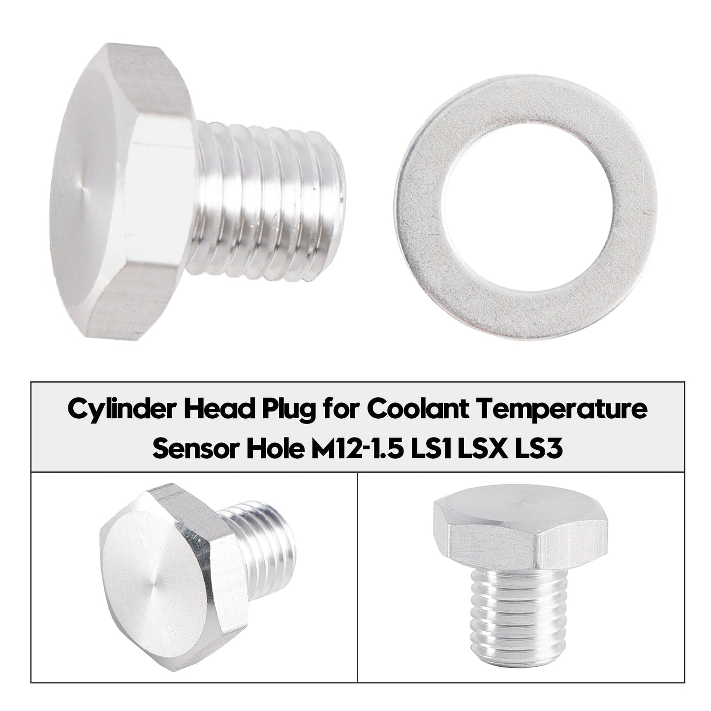 Tappo testata per sensore temperatura liquido refrigerante M12-1,5 LS1 LSX LS3 551158