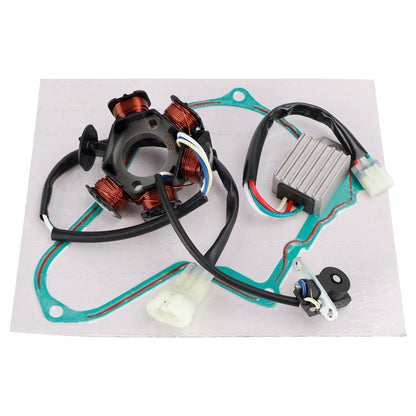 Statore e regolatore con guarnizione per Honda TRX90X TRX90EX Sportrax 90 2006-2025