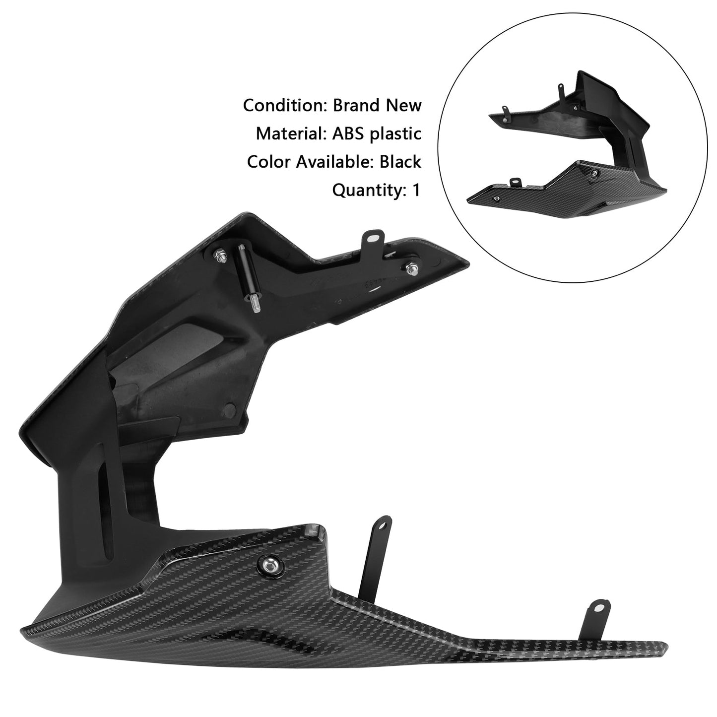 Carenature inferiori Kawasaki Eliminator 400/450/500 2024-2025, puntale completo