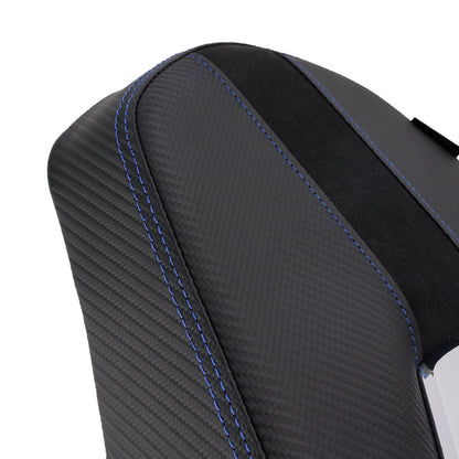 Adatto per Yamaha Nmax155 N-Max 155 2020-2023 Cuscino sedile anteriore Raider per pilota N-Max 155 in PU blu