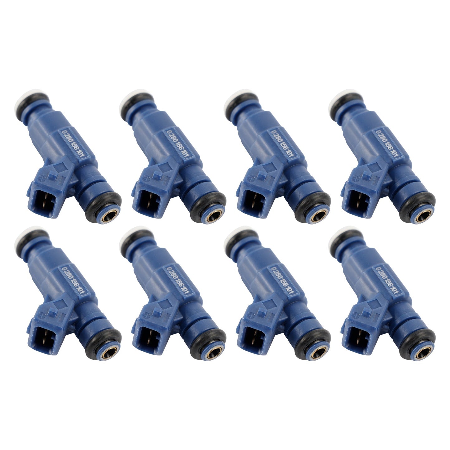 Iniettore di carburante 8 pezzi per Porsche Cayenne 9PA 4.5L 0280156101