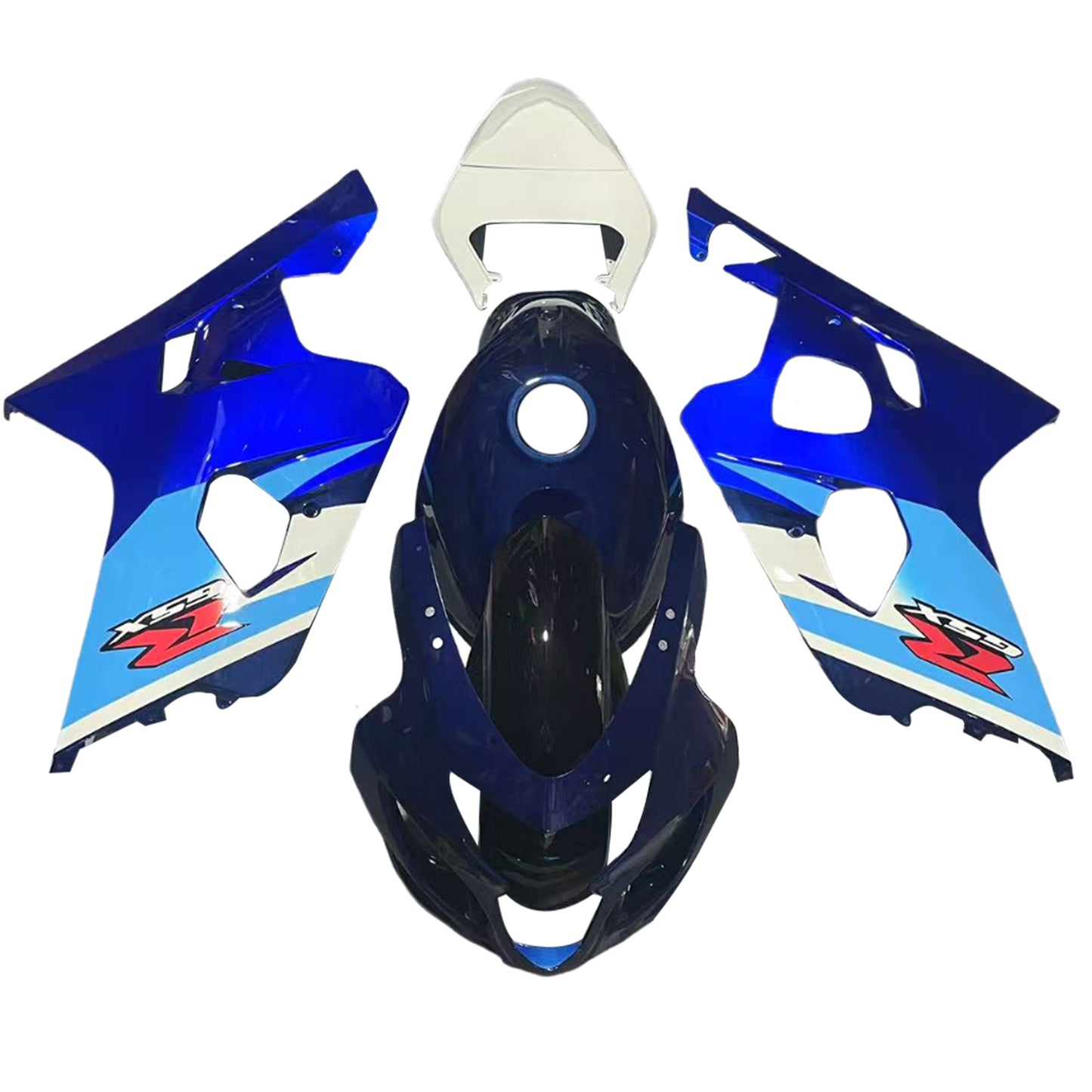 Kit carenatura ABS di plastica per Suzuki GSXR 600/750 2004-2005 K4