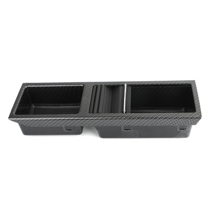 1998-2007 BMW E46 Serie 3 Portacoppa di stoccaggio della console centrale anteriore in carbonio
