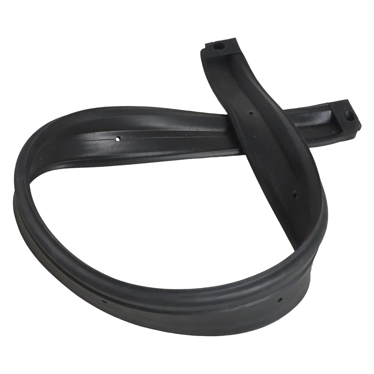 Guarnizione in gomma tra la guarnizione del cofano e il telaio del parabrezza per Jeep Wrangler YJ (1987-1995)