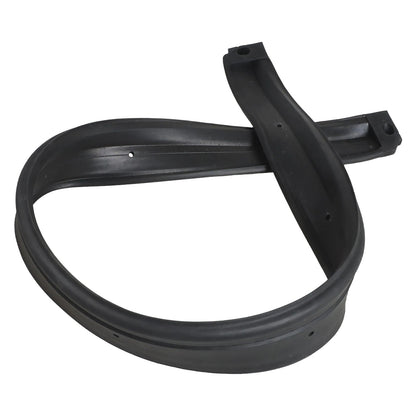 Guarnizione in gomma tra la guarnizione del cofano e il telaio del parabrezza per Jeep Wrangler YJ (1987-1995)