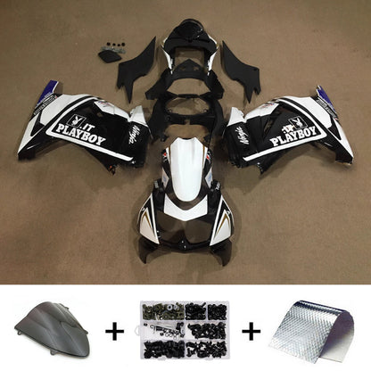 Kit carenatura iniezione in plastica ABS adatto per Kawasaki EX250 Ninja250R 2008-2012