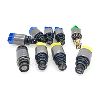 9 pezzi 8HP50 Solenoide cambio automatico a 8 velocità per BMW Dodge Jeep Alfa Romeo