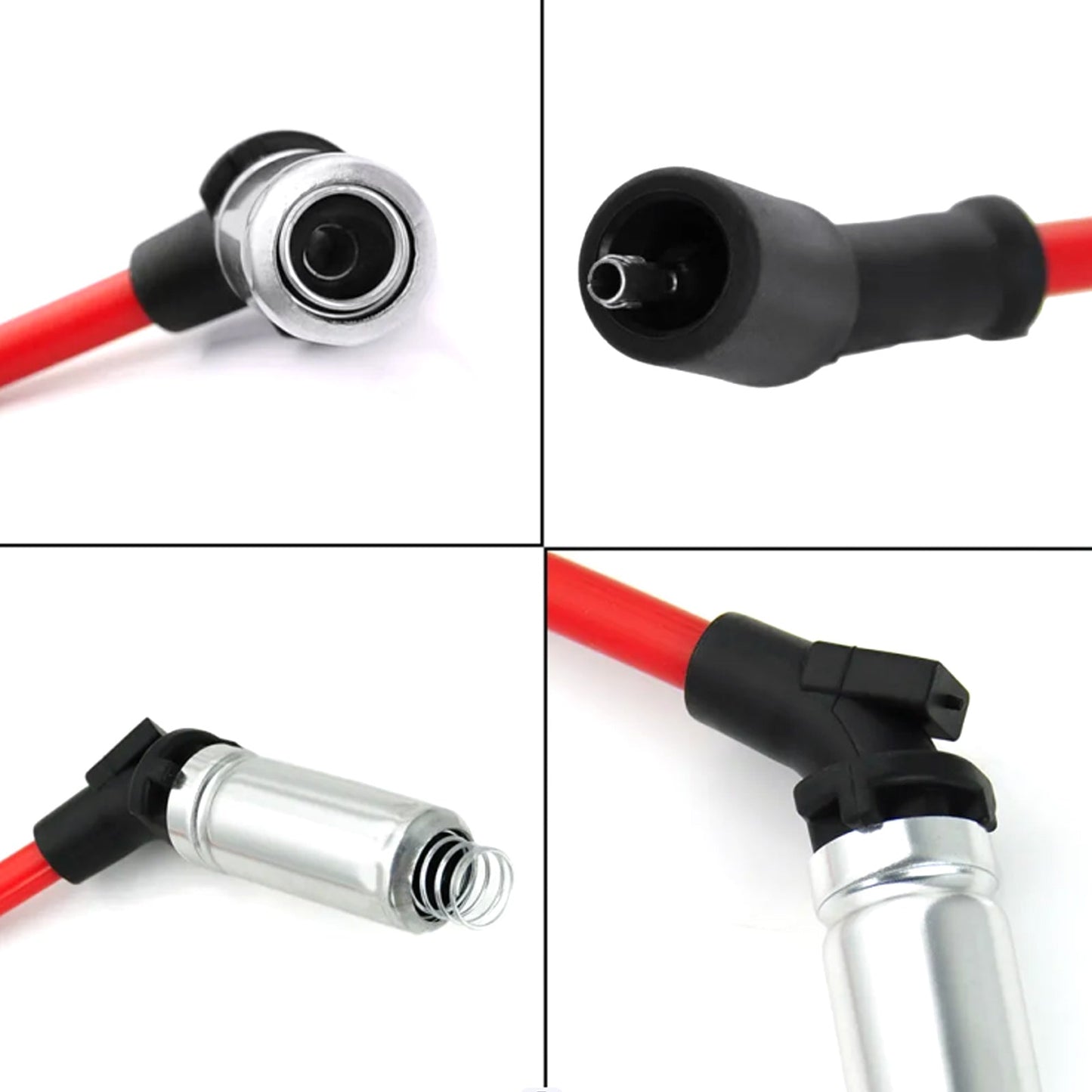 Candele GMC Savana 2500 6.0L V8 2008 + fili 10,5 mm Set 19299585 8 pezzi