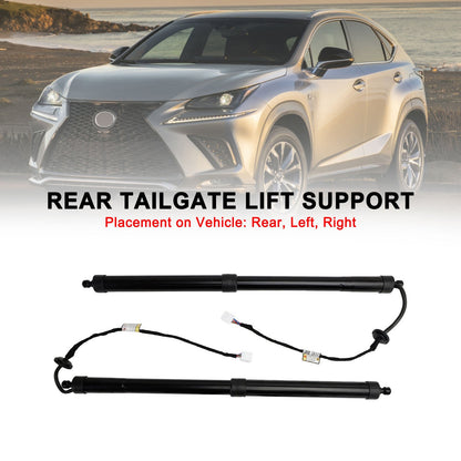 Lexus NX 300h Base 2 pezzi 2015-2017 montanti elettrici posteriori per portellone posteriore 6892079016 6892079005