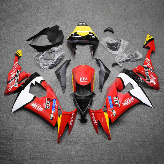 Kit carenatura iniezione in plastica ABS adatto per Kawasaki ZX10R 2008-2010