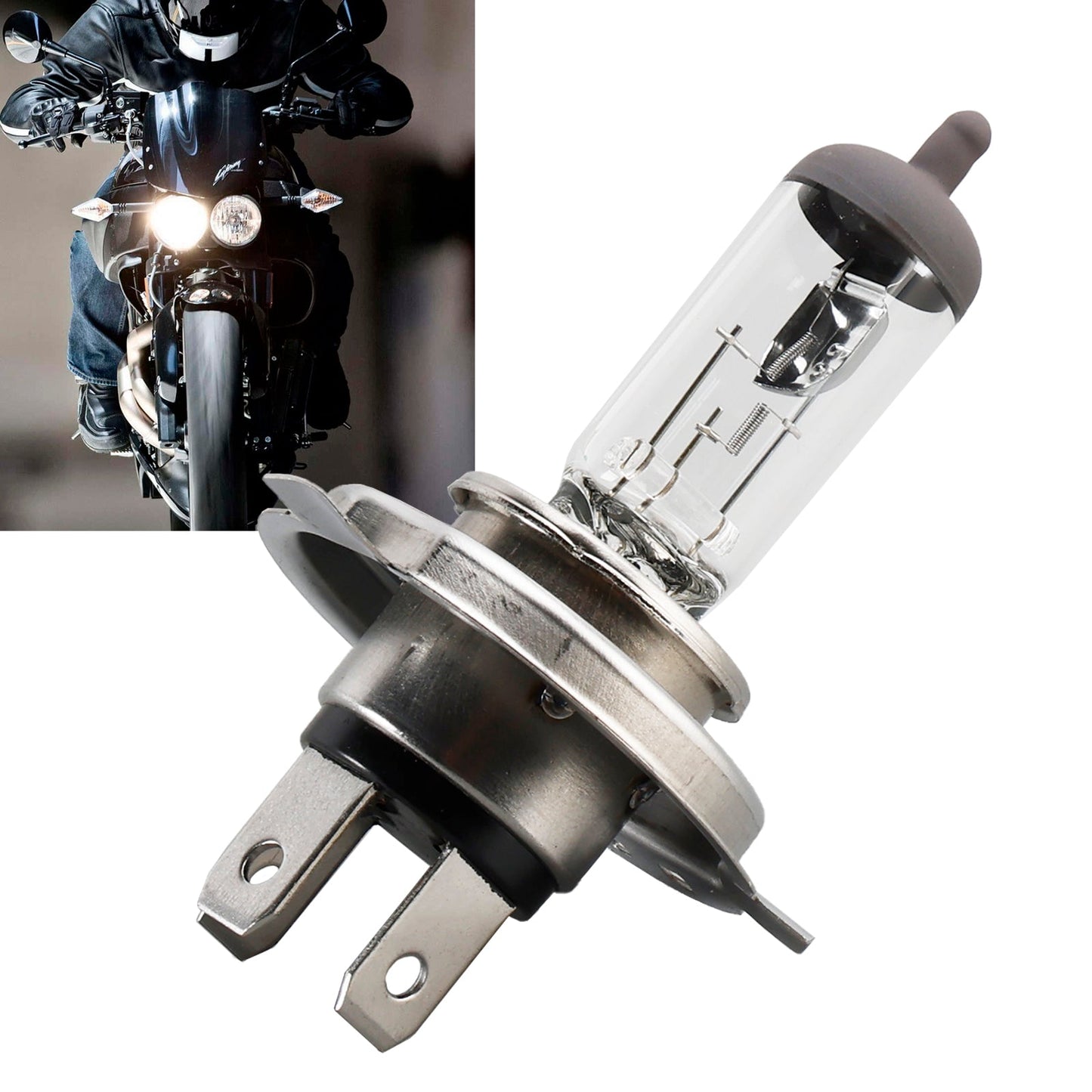 Lampada per moto Rallye HS1 62185RL PX43T 12V 45/40W per OSRAM