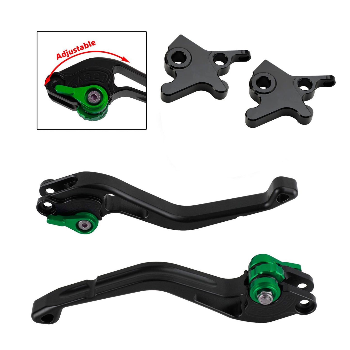 NUOVA leva freno frizione corta adatta per Piaggio MP3 300 16-18 MP3 350 18-19