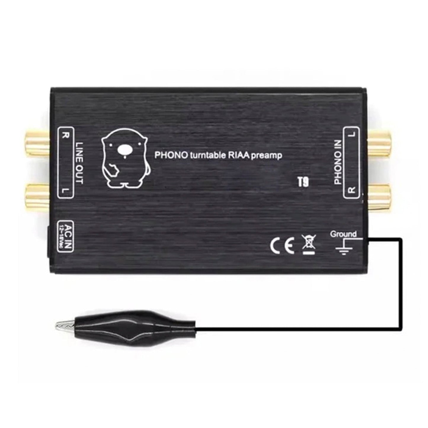 Preamplificatore Phono T11 Preamplificatore Phono MM Preamplificatore Giradischi Preamplificatore Fonografo Stereo