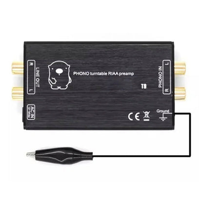 Preamplificatore Phono T11 Preamplificatore Phono MM Preamplificatore Giradischi Preamplificatore Fonografo Stereo