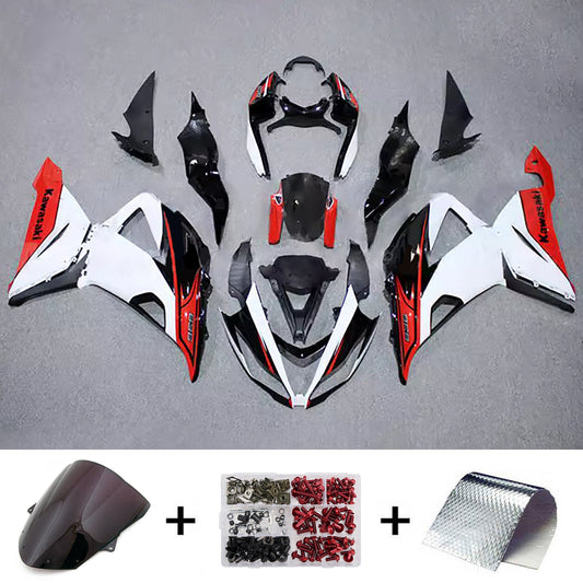 Kit carenatura iniezione in plastica ABS adatto per Kawasaki ZX6R 636 2013-2018