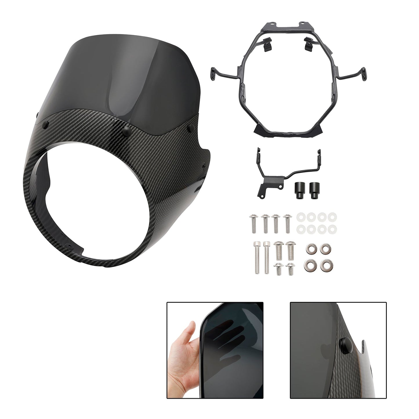 2023-2024 HONDA GB350 GB350S Parabrezza Parabrezza Copertura Carenatura Faro