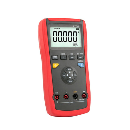 Calibratore di loop a funzione singola UT705, display LCD retroilluminato, tensione/corrente CC 24V