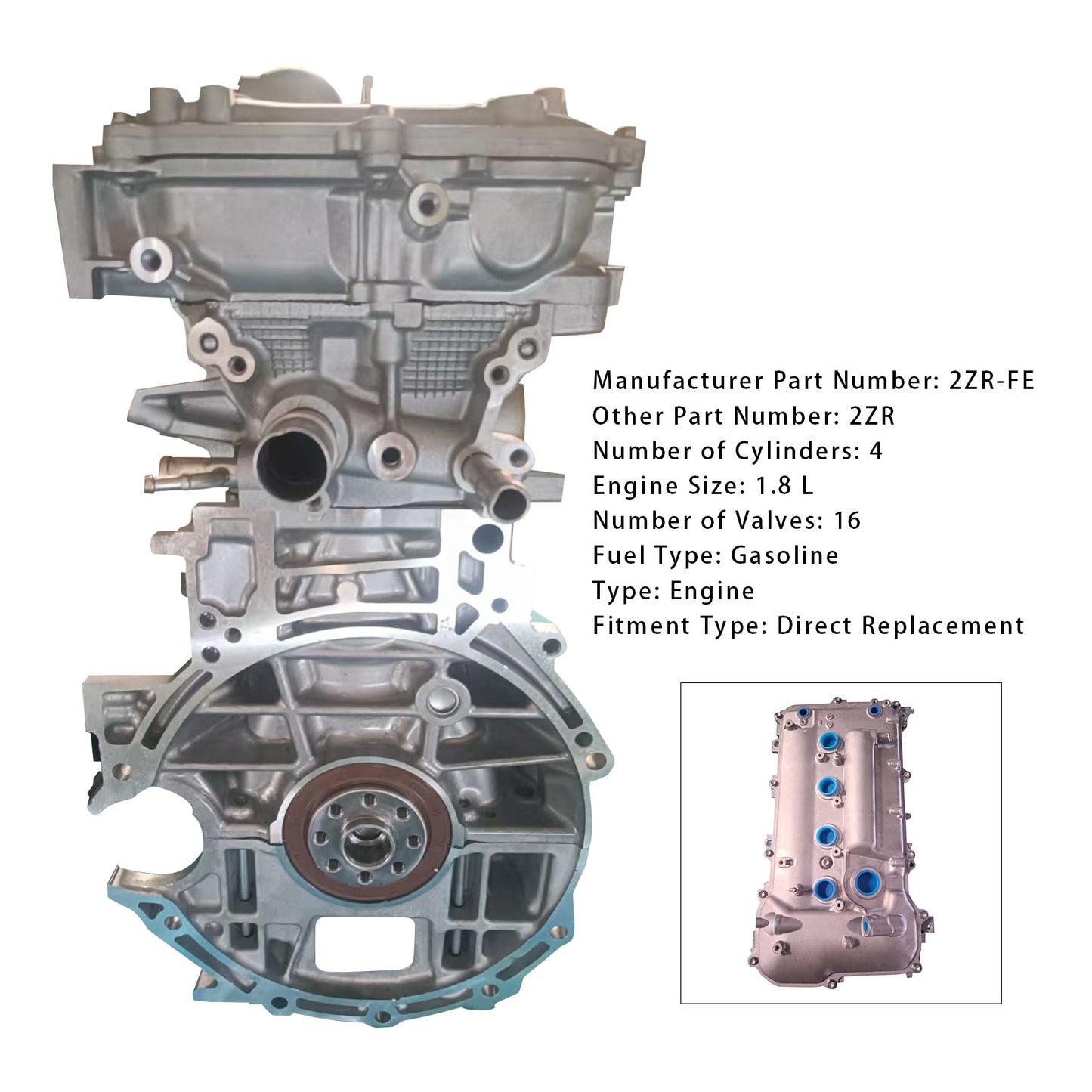 Nuovo motore 2ZRFE per Toyota Matrix COROLLA 1.8L Dual VVti 4 cilindri