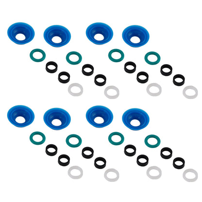 Kit O-ring per iniettore carburante adatto a Chevrolet Silverado 1500 2019-2019, compatibile con Camaro