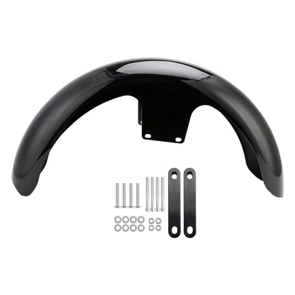 Parafango anteriore avvolgente da 19"" in ABS per Touring Electra Street Road Glide Baggers FLHT FLHR