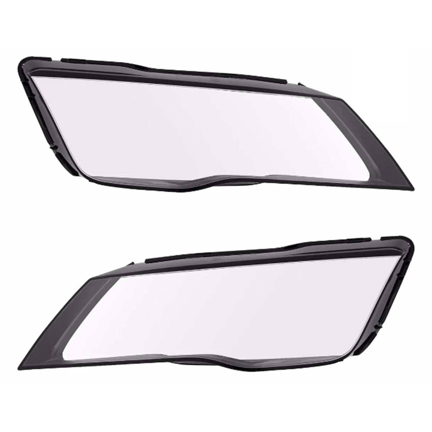 Copriobiettivo per faro anteriore Audi A7 S7 RS7 2012-2015, 2 pezzi, trasparente