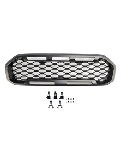 Griglia paraurti anteriore Ford Ranger T8 2019-2023 nera
