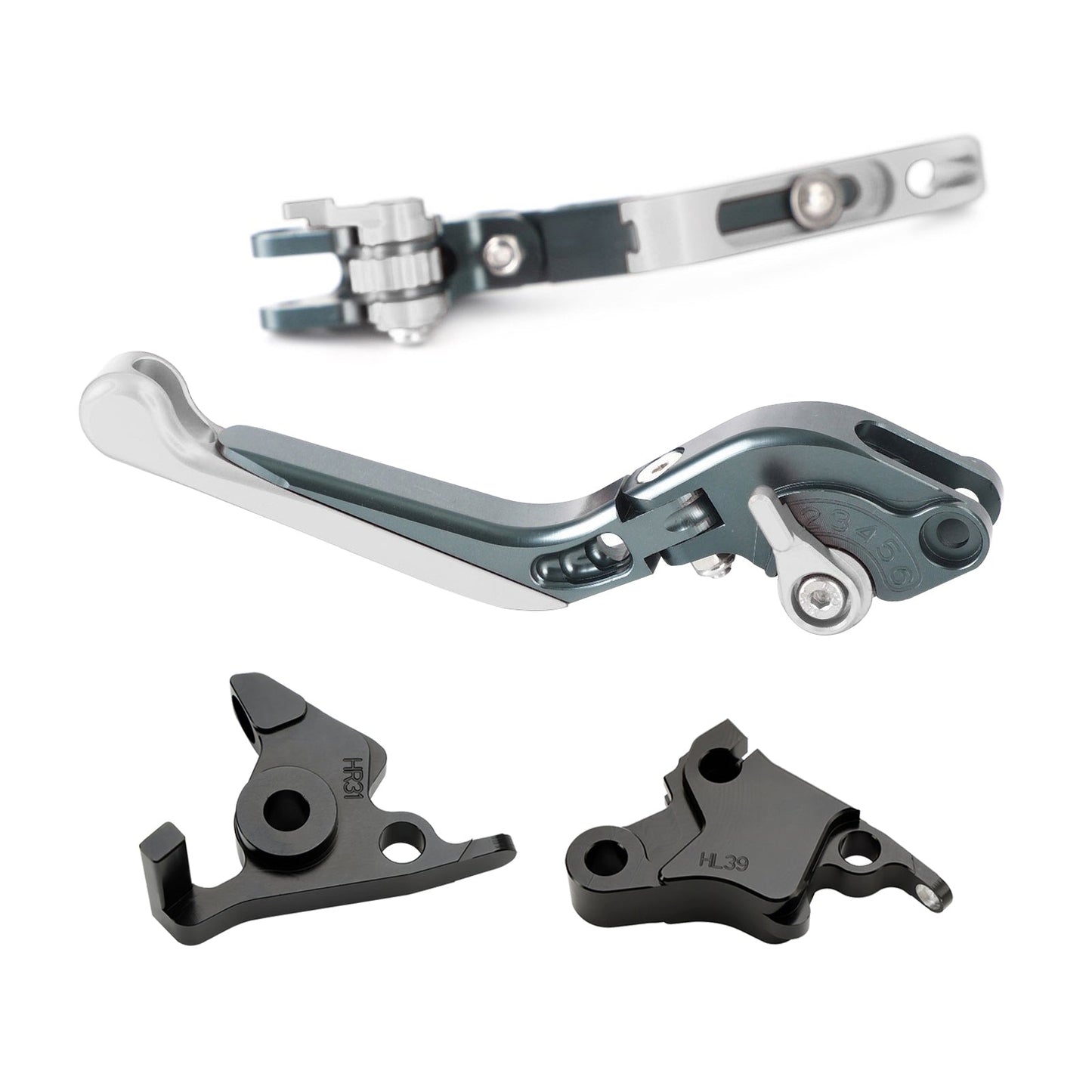 Leva freno frizione regolabile adatta per CFMOTO 450SS 450SR 21-23 450NK 23-24