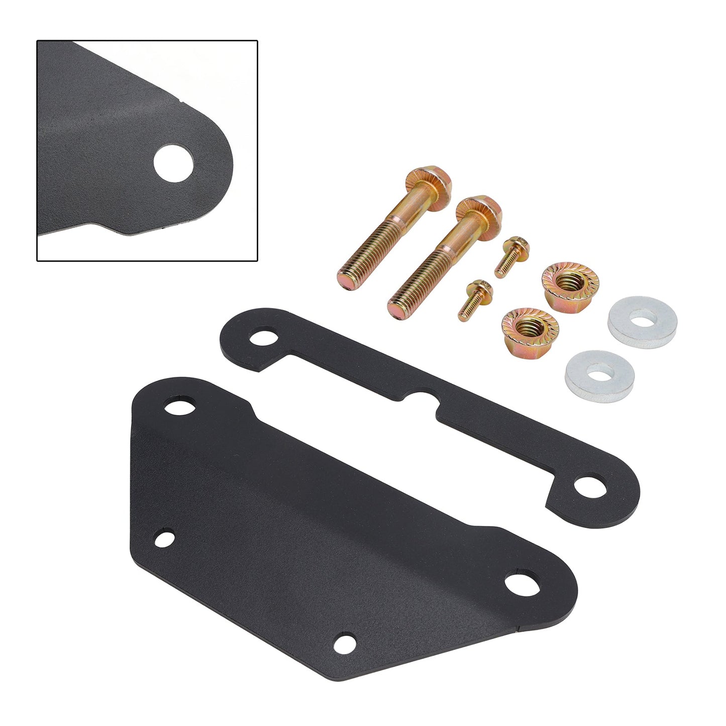Kit di staffe di rinforzo per il supporto dell'ammortizzatore anteriore per Kawasaki KRX 1000
