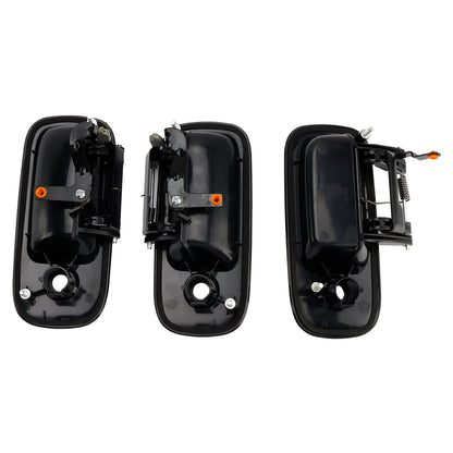 Set di 3 maniglie per porte esterne anteriori per Chevrolet Express 1500 2500 1996-2009
