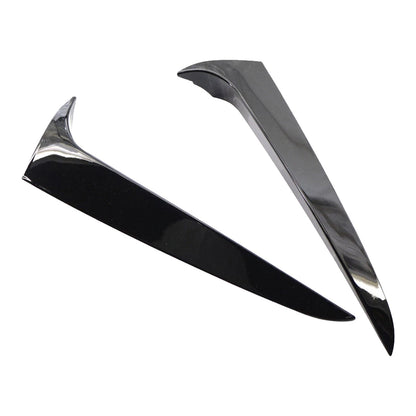 Spoiler laterali per lunotto posteriore BMW X3 F25 2011-2017, nero lucido, coppia