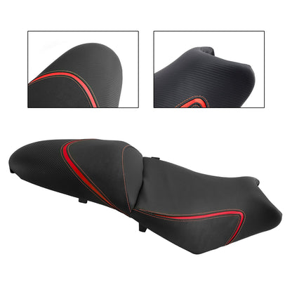 Cuscino anteriore posteriore per sedile passeggero Kawasaki Versys650 2022-2024 rosso