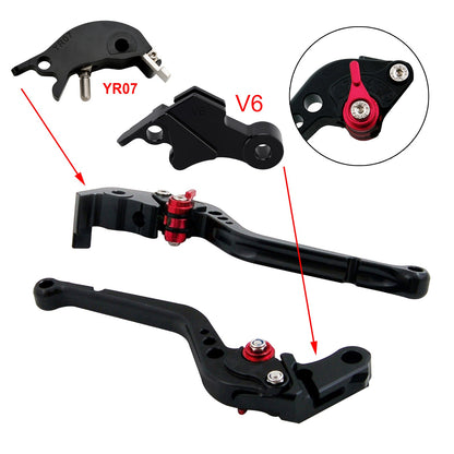Leva frizione freno lunga adatta per YAMAHA XSR900 XSR900GP MT-09 MT-09SP 2024-2025