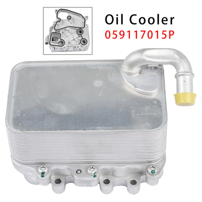 Radiatore olio motore 059117015P per Audi A4 A5 A6 A7 A8 Q5 Q7 VW Touareg 3.0 TDI