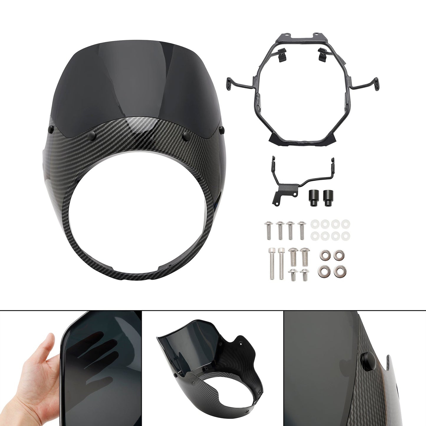2023-2024 HONDA GB350 GB350S Parabrezza Parabrezza Copertura Carenatura Faro