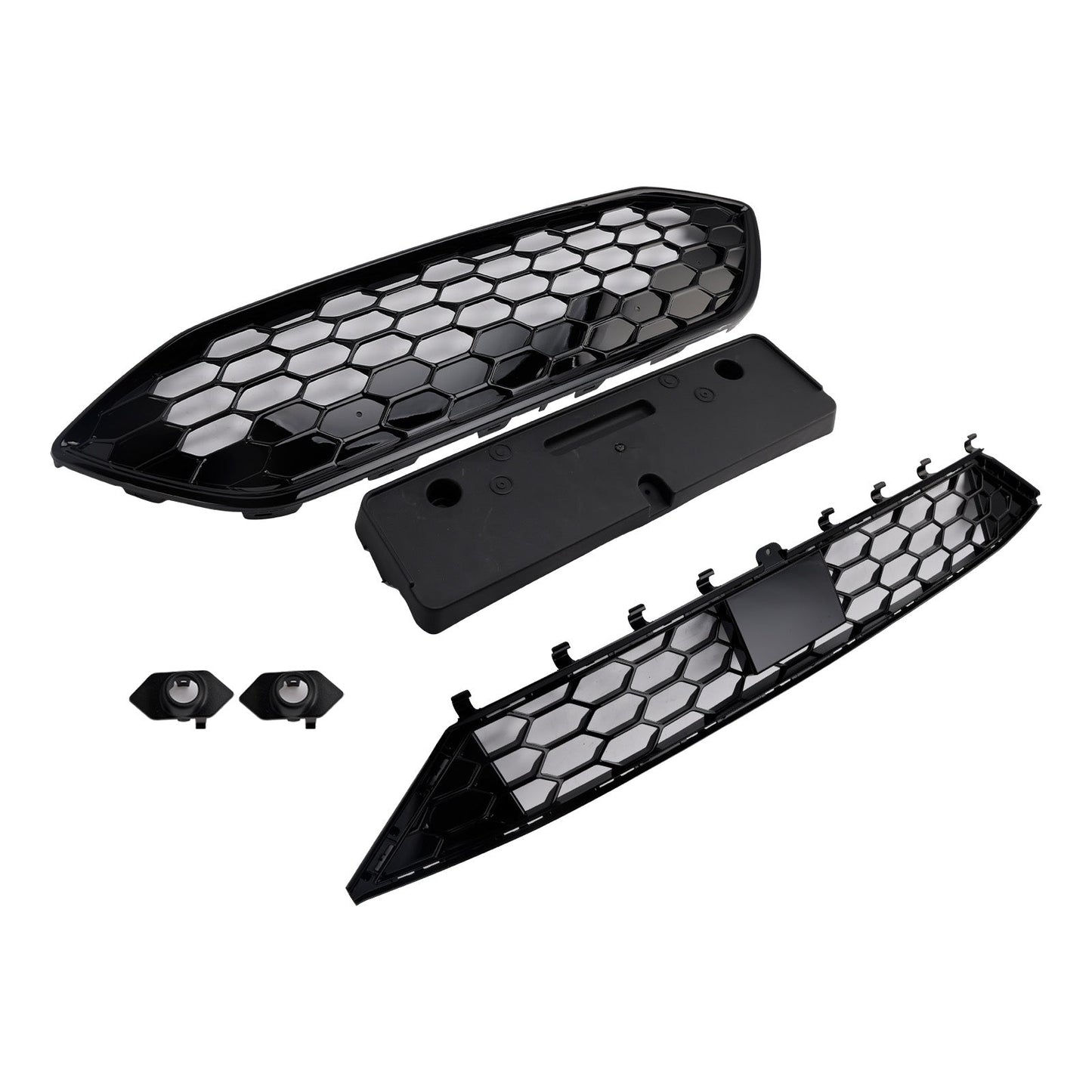 Griglia paraurti anteriore Ford Focus ST + ST Line MK4 2018-2021 nera